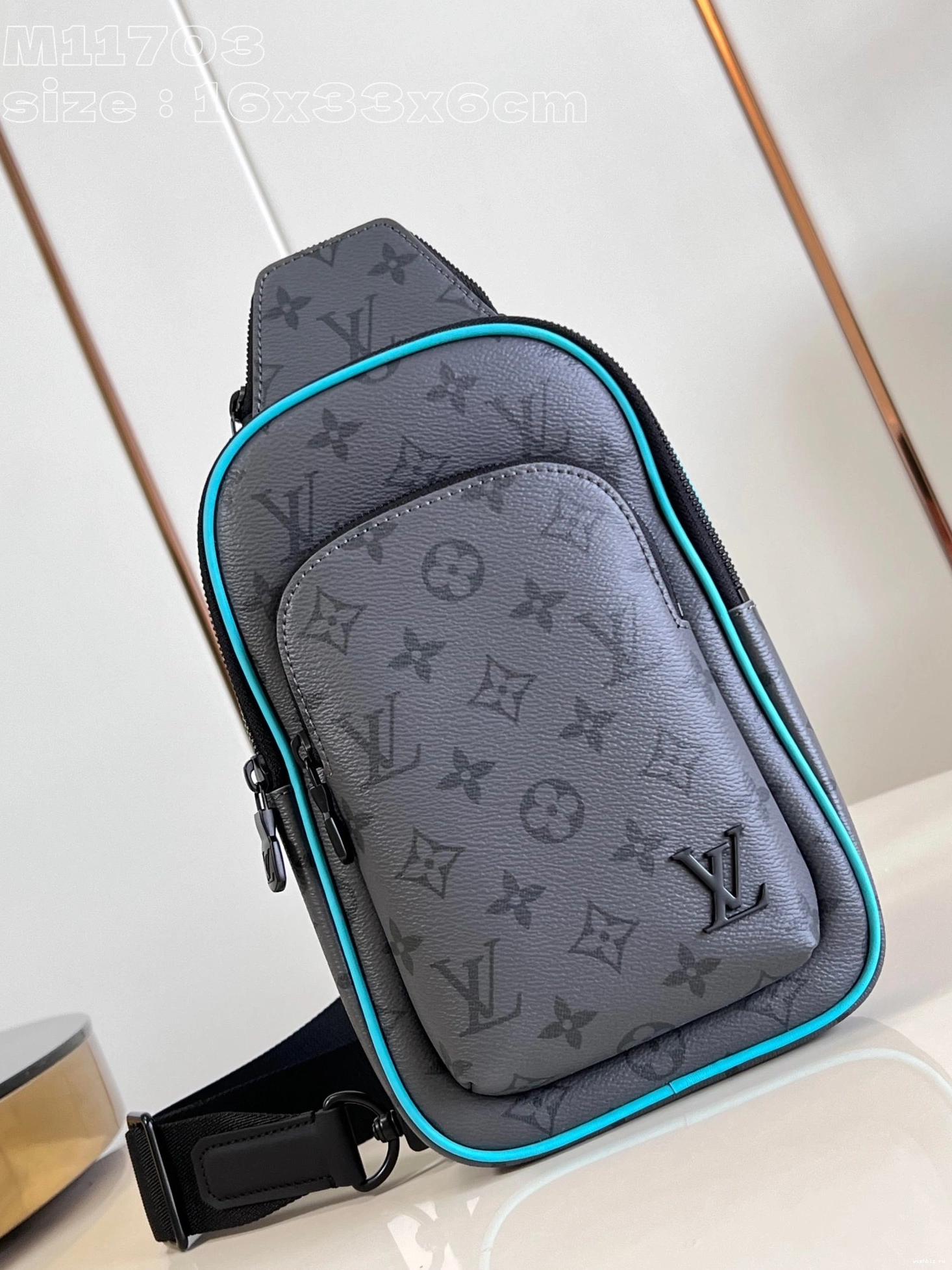 WIS VUITTON Avenue Slingbag-16*33*5.7CM LOUIS 1116